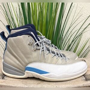 Air Jordan 12 Retro Grey University Sneakers
